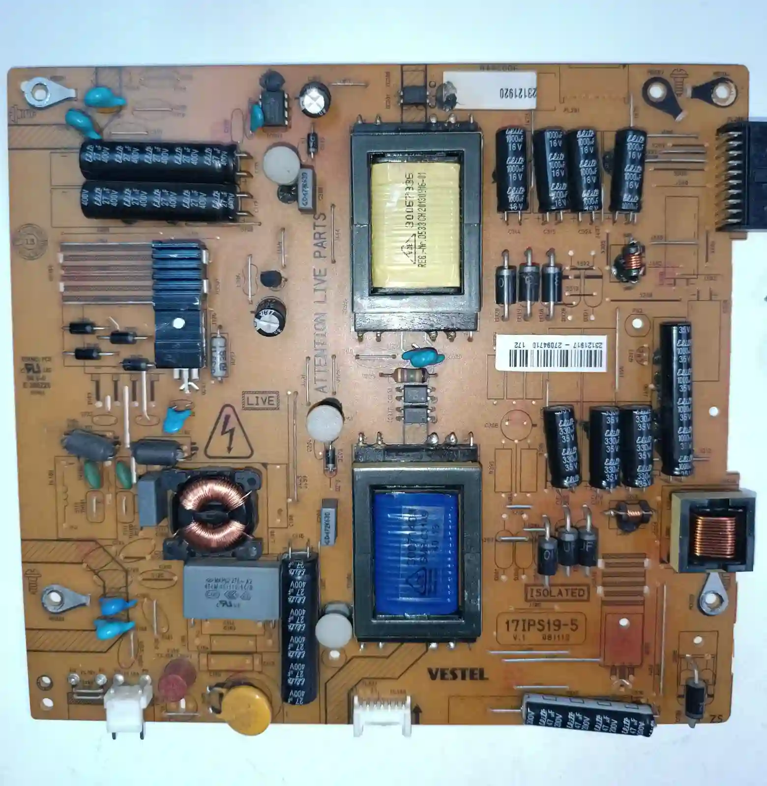 17IPS19-5 061112 VESTEL 40" POWERBOARD