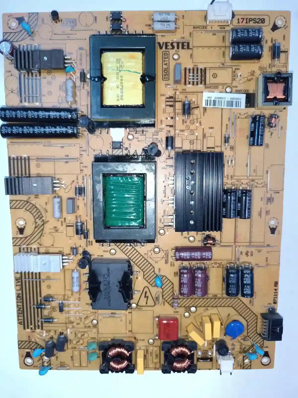 17IPS20 071114R9 VESTEL POWERBOARD