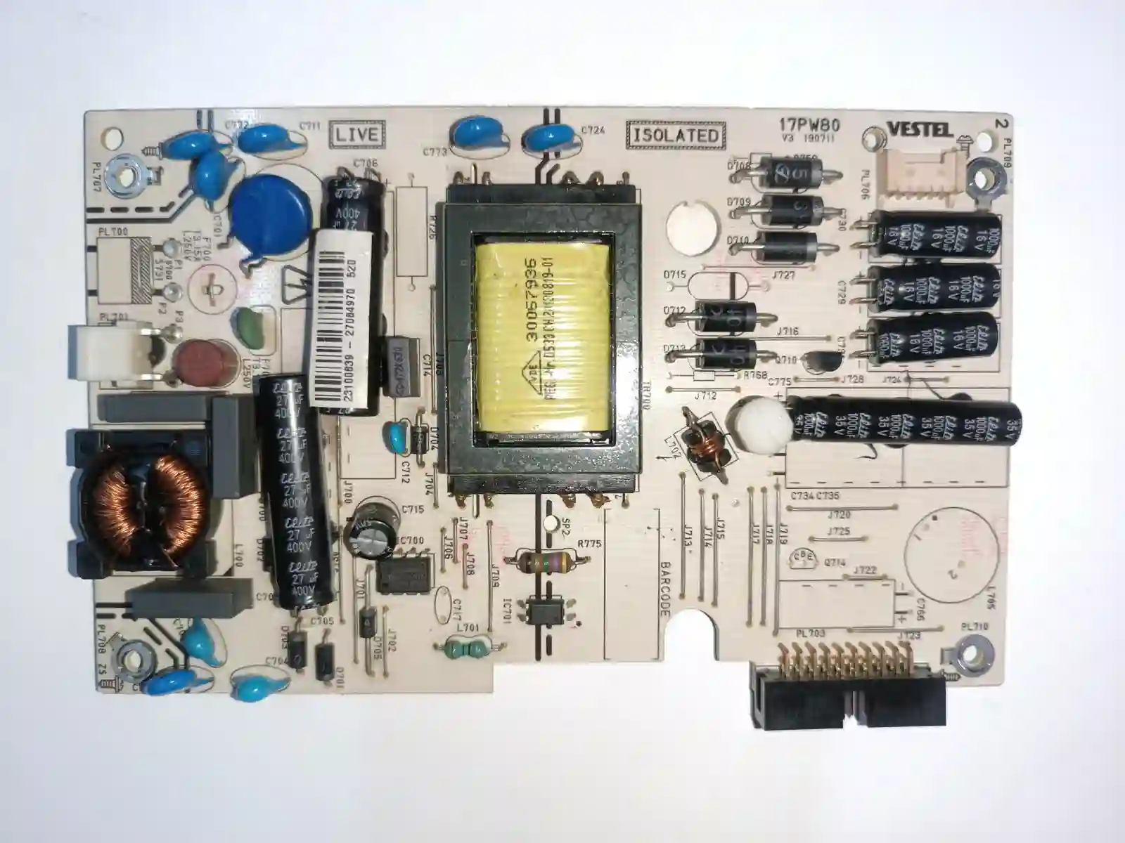 17PW80 190711 VESTEL POWERBOARD