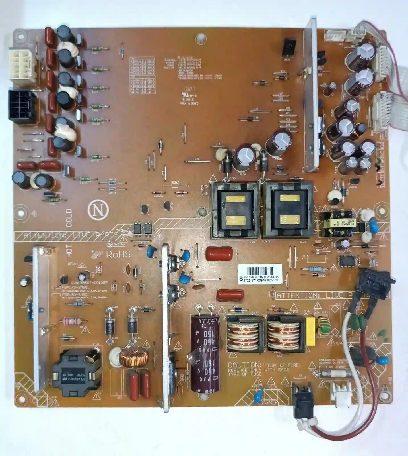 3BS0240013GP , FSP173-3MS01 PHILIPS POWERBOARD