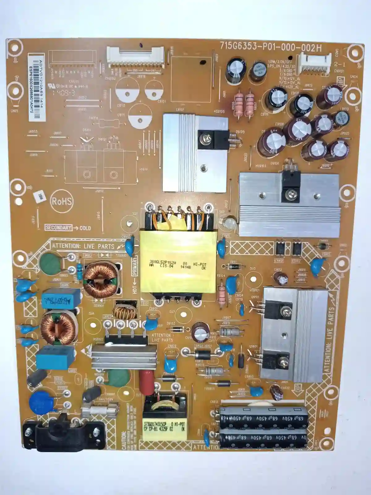 715G6353-P01-000-002H PHILIPS POWERBOARD