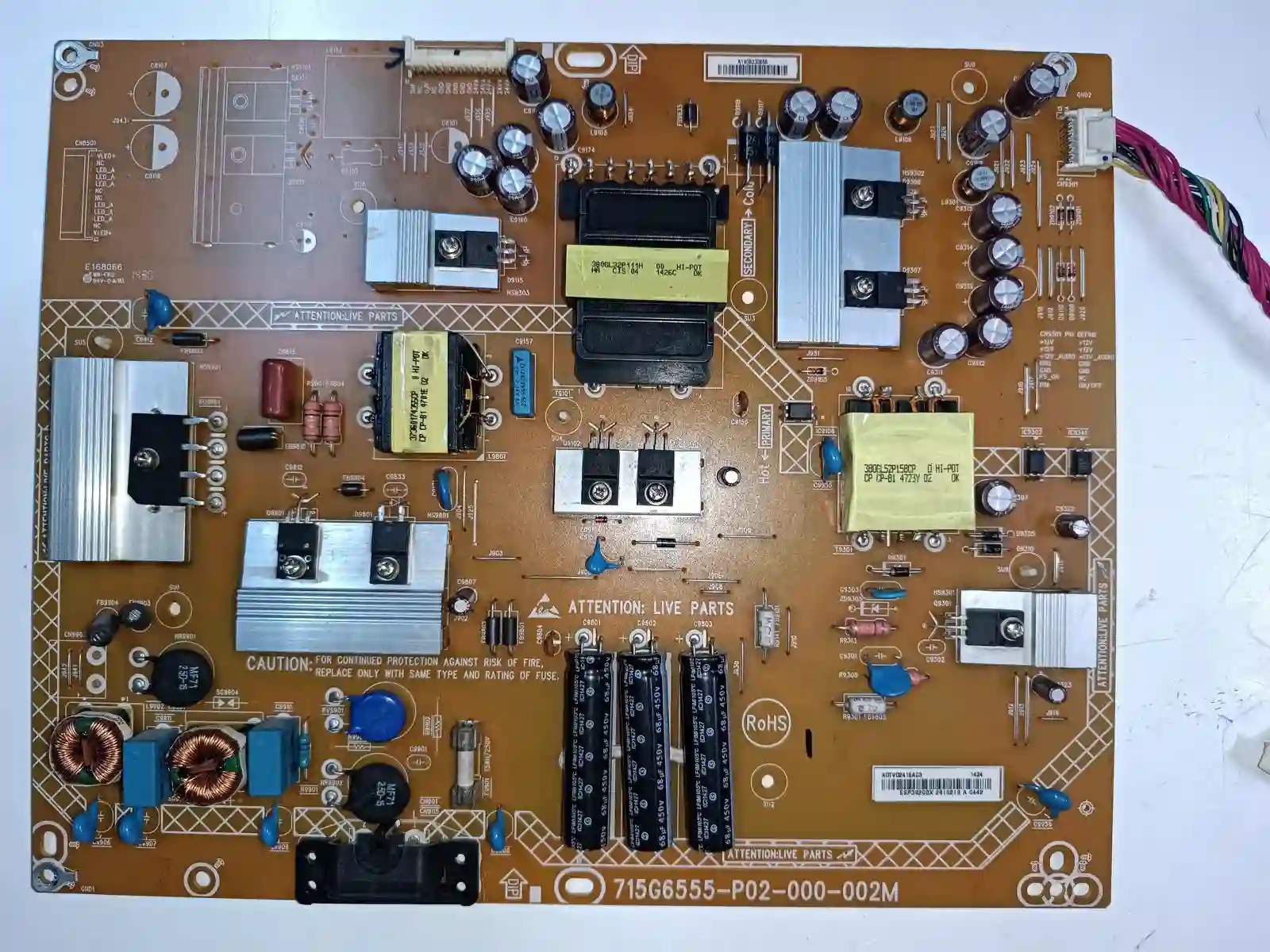 715G6555-P02-000-002M PHILIPS POWERBOARD