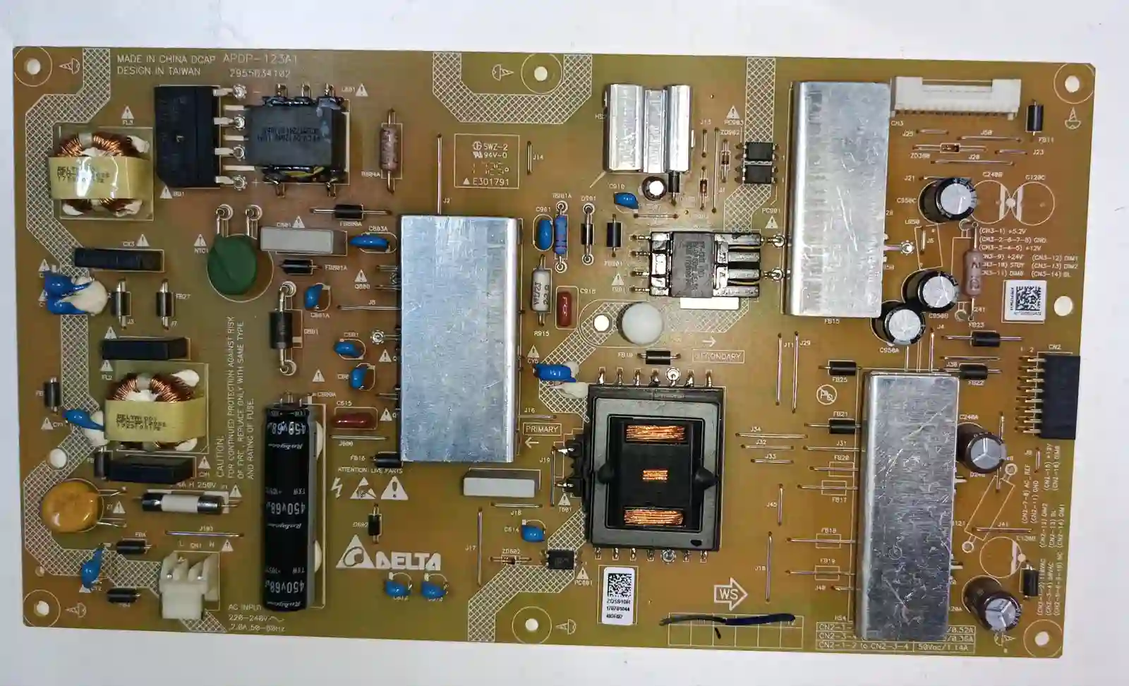 APDP-123A1 , ZNL193R-07/ZUM193R-4 , ZUM193-02 ARCELIK-BEKO POWERBOARD/LED DRIVER BOARD
