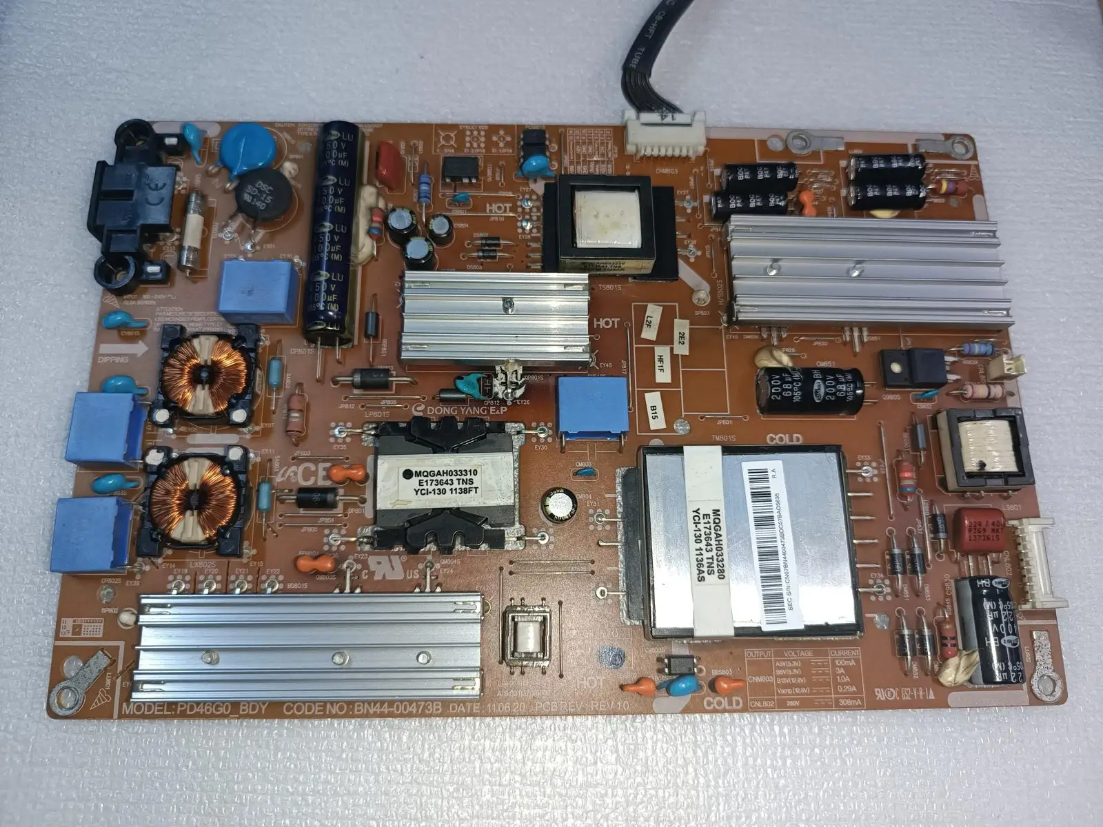 BN44-00473B SAMSUNG POWERBOARD