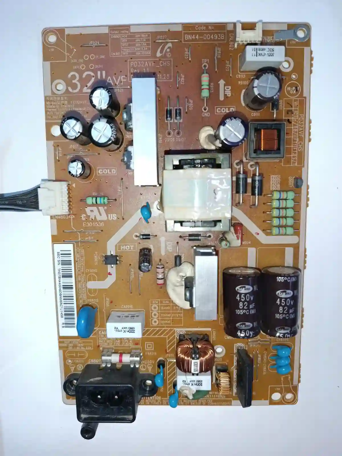 BN44-00493B , PD32AVF_CHS SAMSUNG POWERBOARD