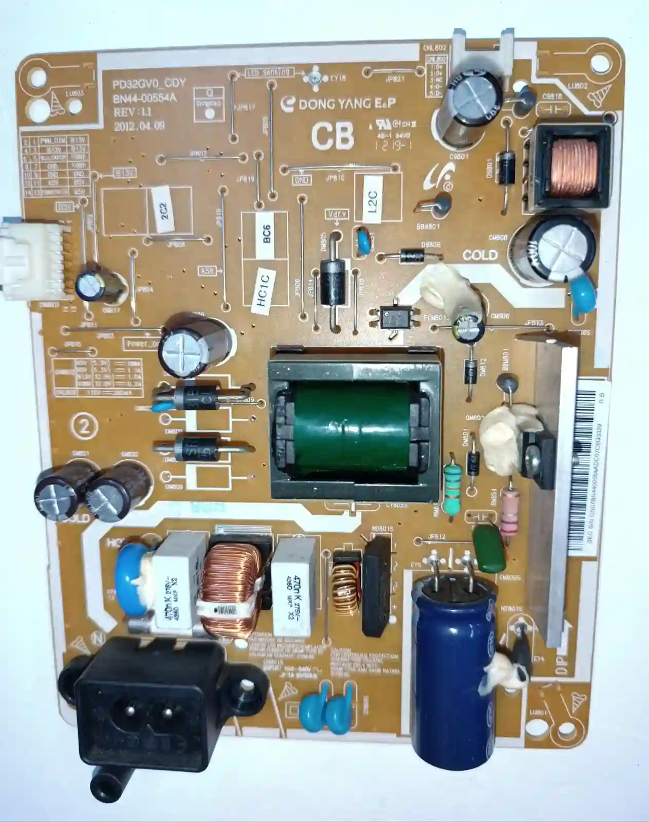 BN44-00554A SAMSUNG POWERBOARD