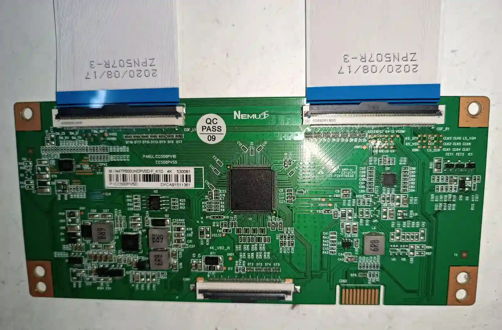 CC500PV5D , N4TP500UHDPV5D-F_K1D NEMU T-CON