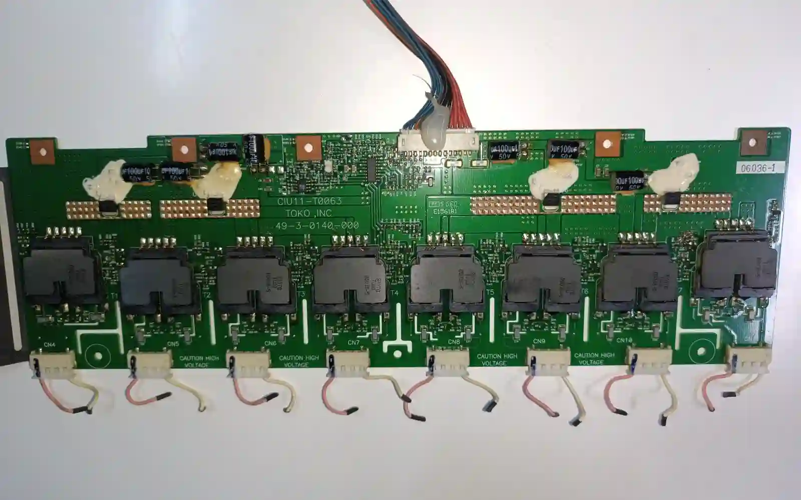 CIU11-T0063 TOKO , 49-3-0140-000 INVERTER BOARD