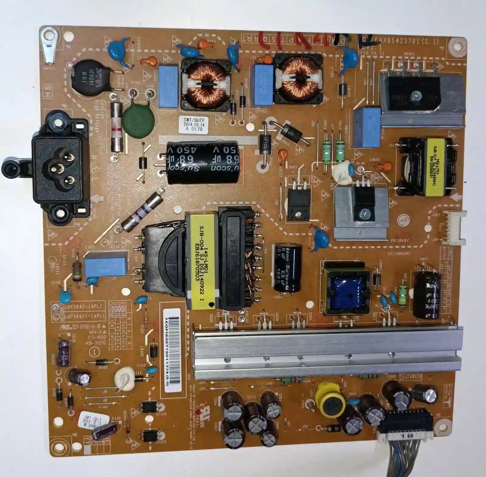 EAX65423701 (2.1) LG POWERBOARD