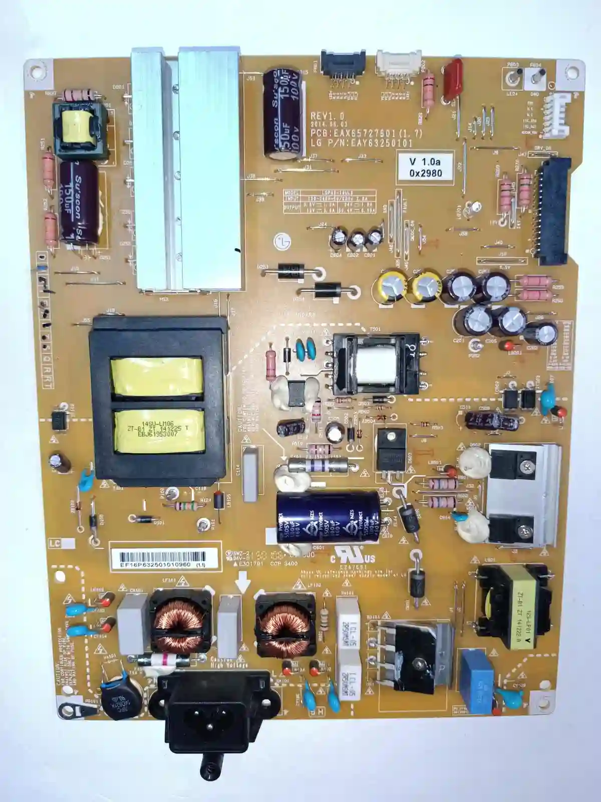 EAX65727601 (1.7) LG POWERBOARD