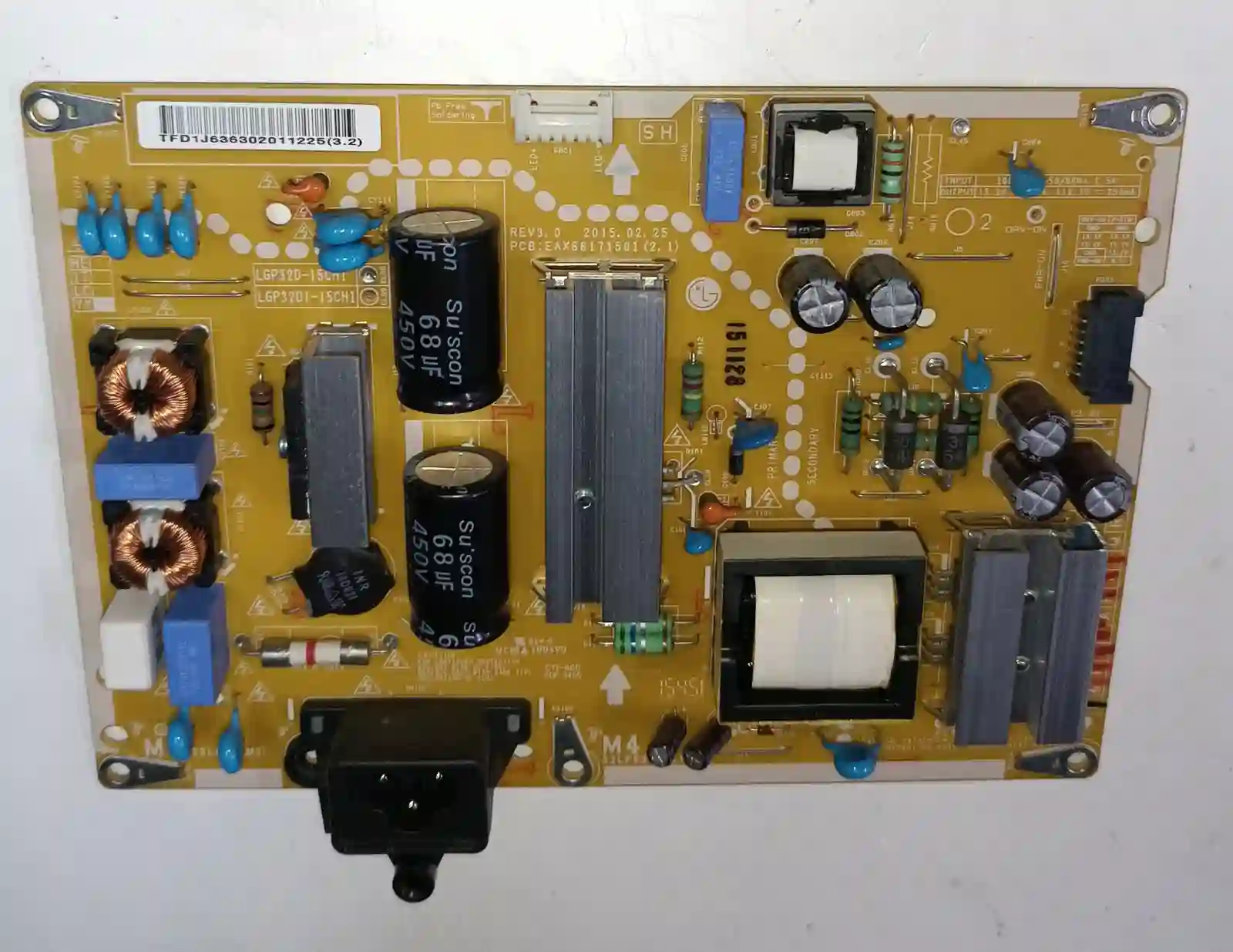 EAX66171501 (2.1) LG POWERBOARD