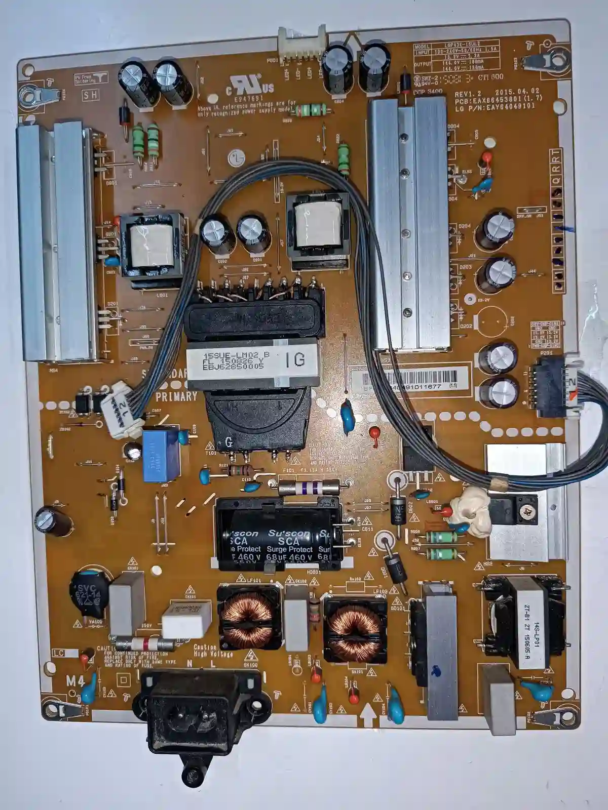 EAX66453801 (1.7) LG POWERBOARD