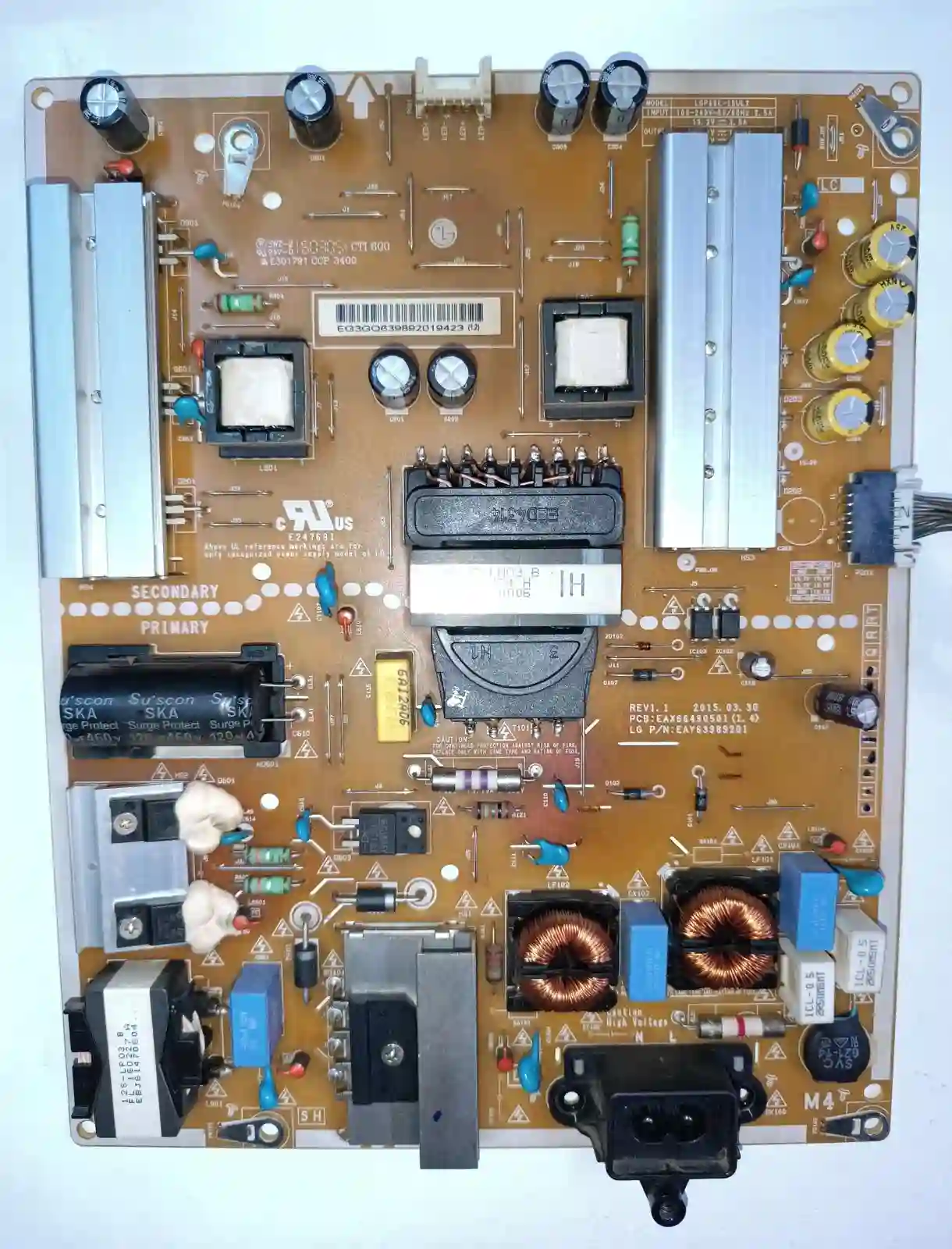 EAX66490501 (1.4) LG POWERBOARD