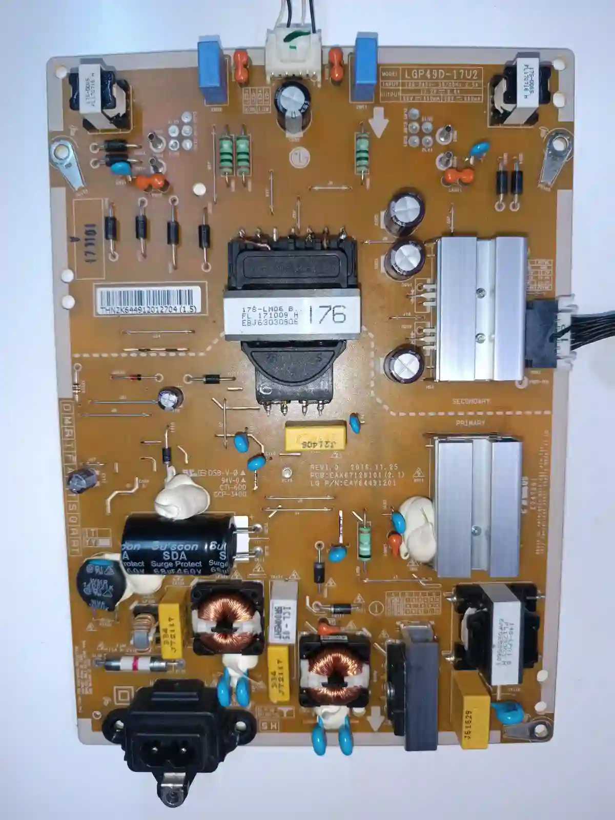 EAX67128101 (2.1) LG POWERBOARD