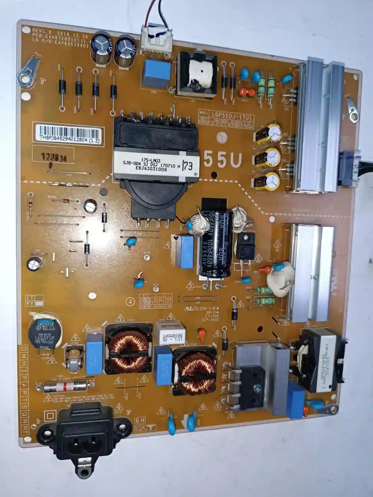 EAX67189101 (1.4) LG POWERBOARD