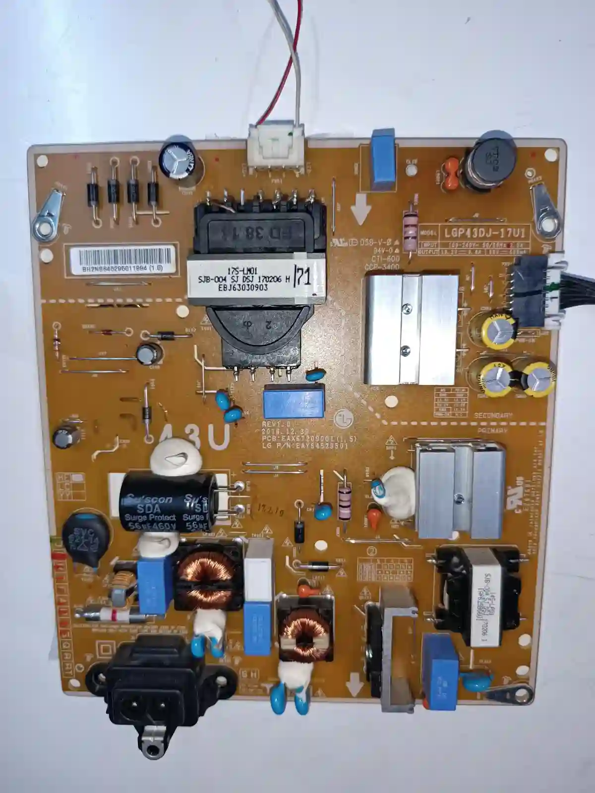 EAX67209001 (1.5) LG POWERBOARD