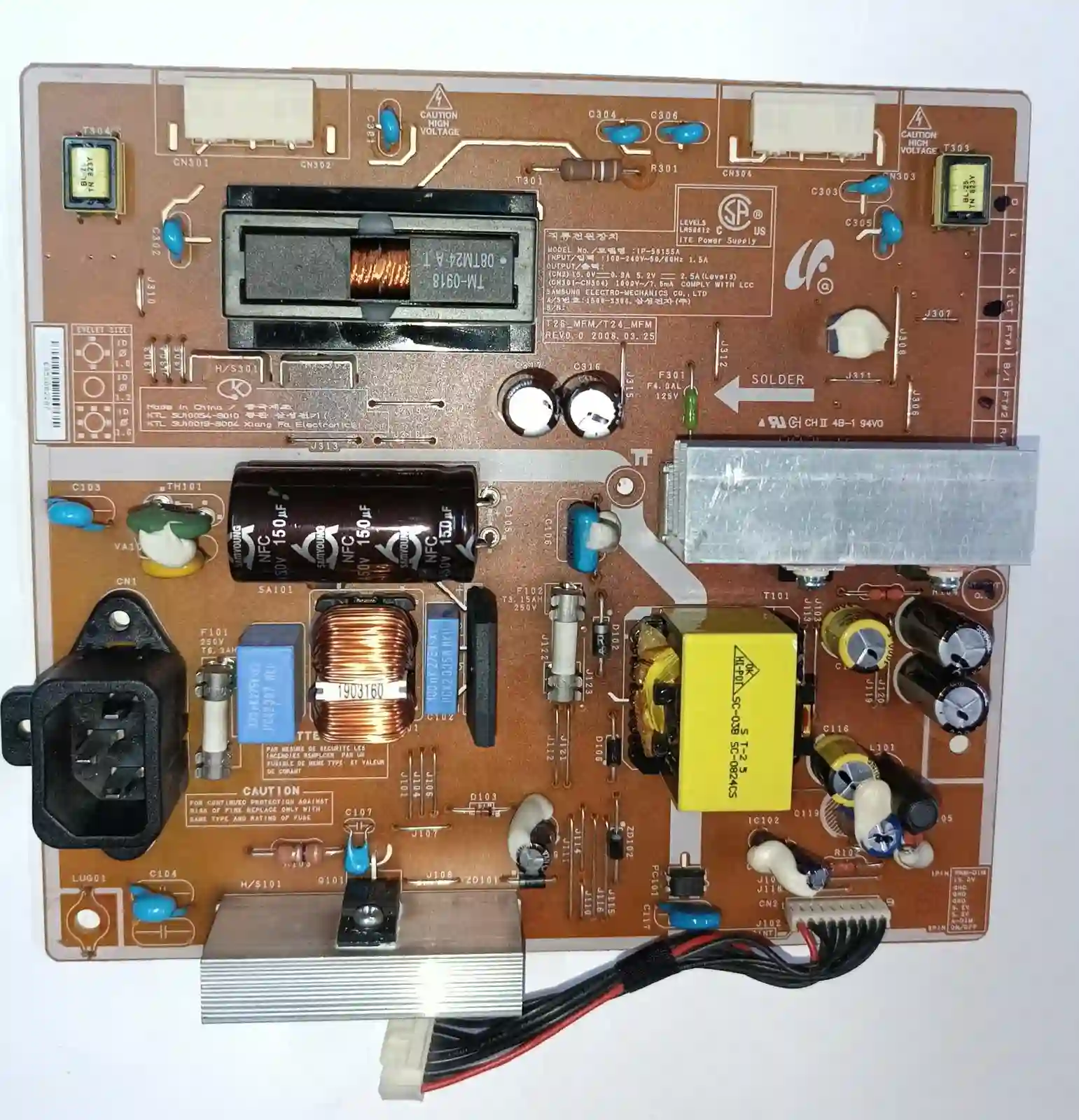 IP-58155A , BN44-00226A SAMSUNG POWERBOARD