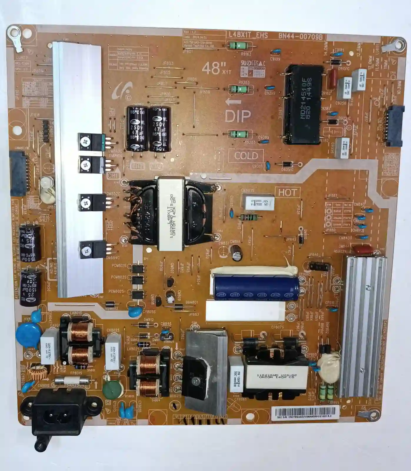 BN44-00709B , L48X1T_EHS SAMSUNG POWERBOARD