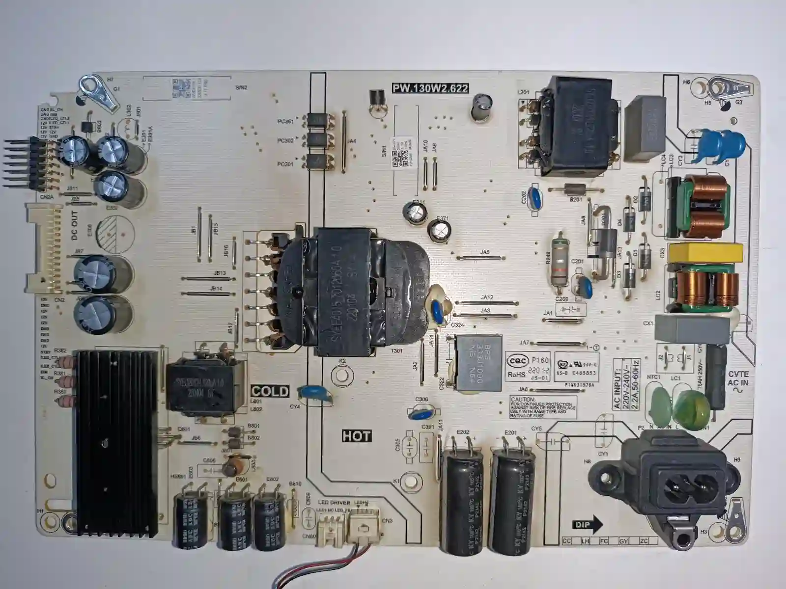PW.130W2.622 ARCELIK-BEKO POWERBOARD
