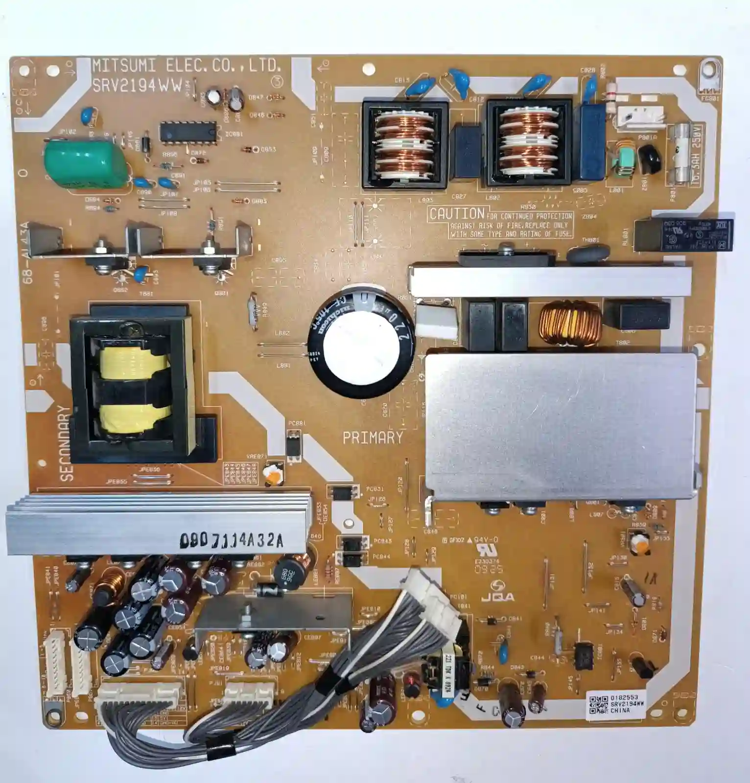 SRV2194WW , 68-AL43A TOSHIBA POWERBOARD