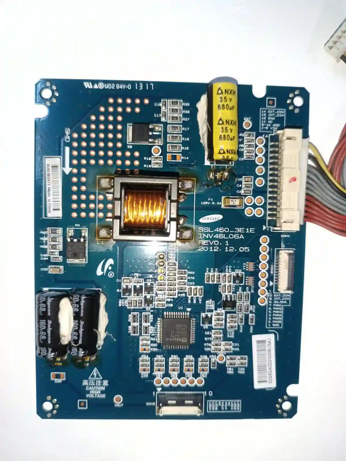 SSL460_3E1E SAMSUNG INVERTER BOARD
