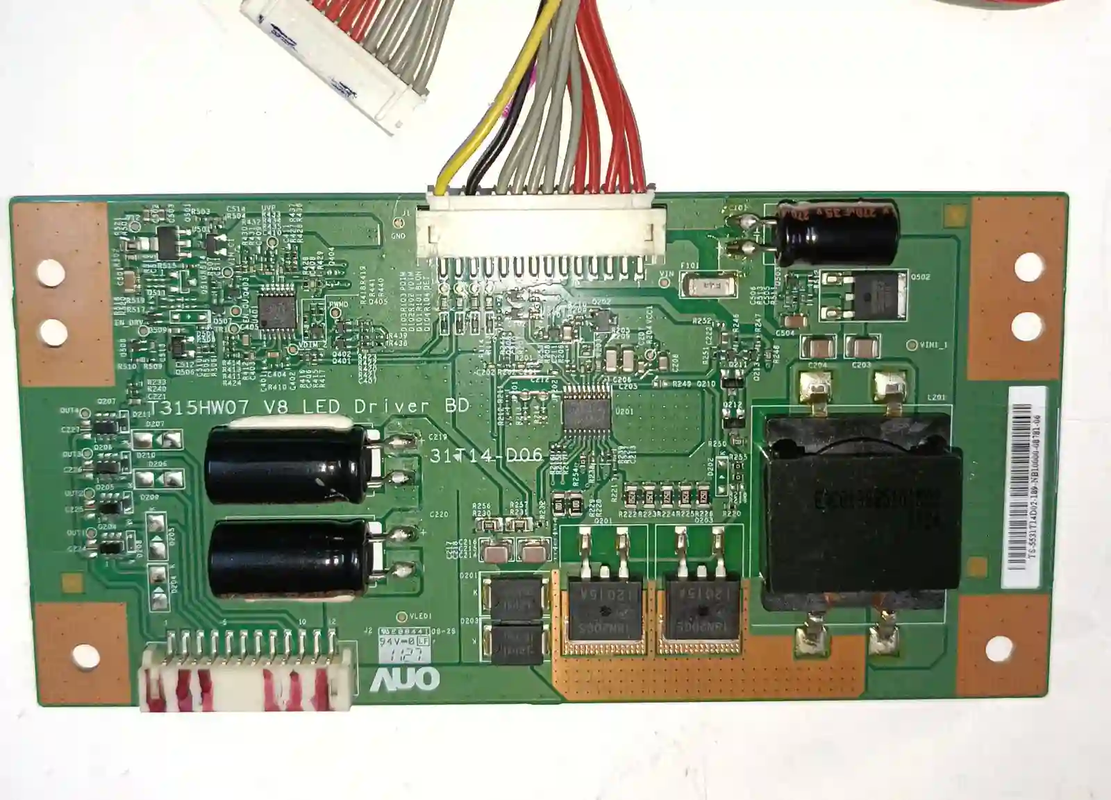 T315HW07 V8 , 31T14-D06/04 AUO LED DRIVER BOARD