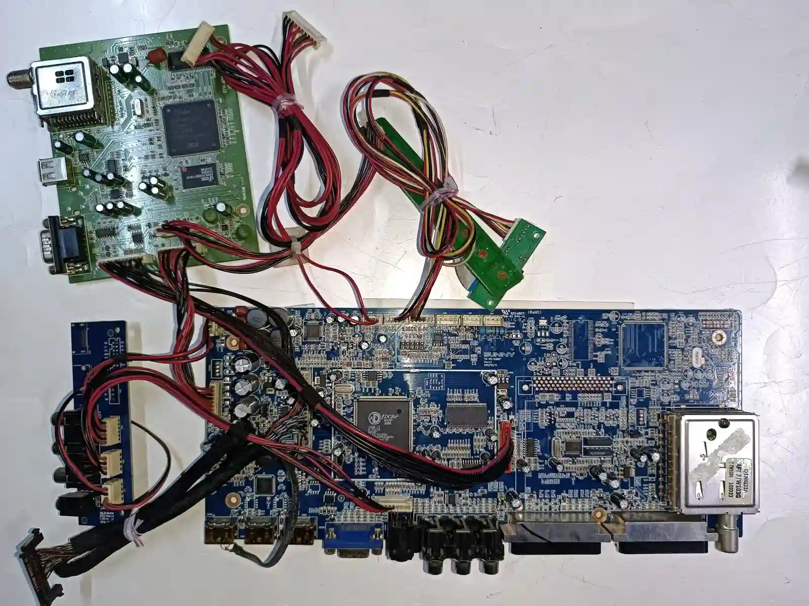TD-101-SUNNY , STV-8001A RECEIVER ANAKART