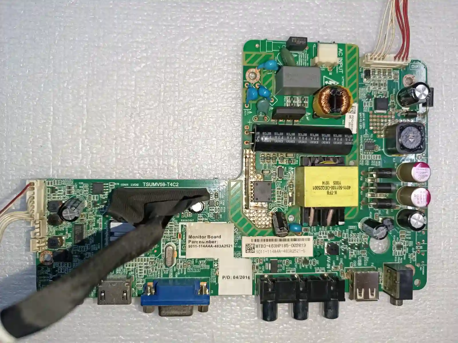 TSUMV59-T4C2 PREMIER MONITOR BOARD
