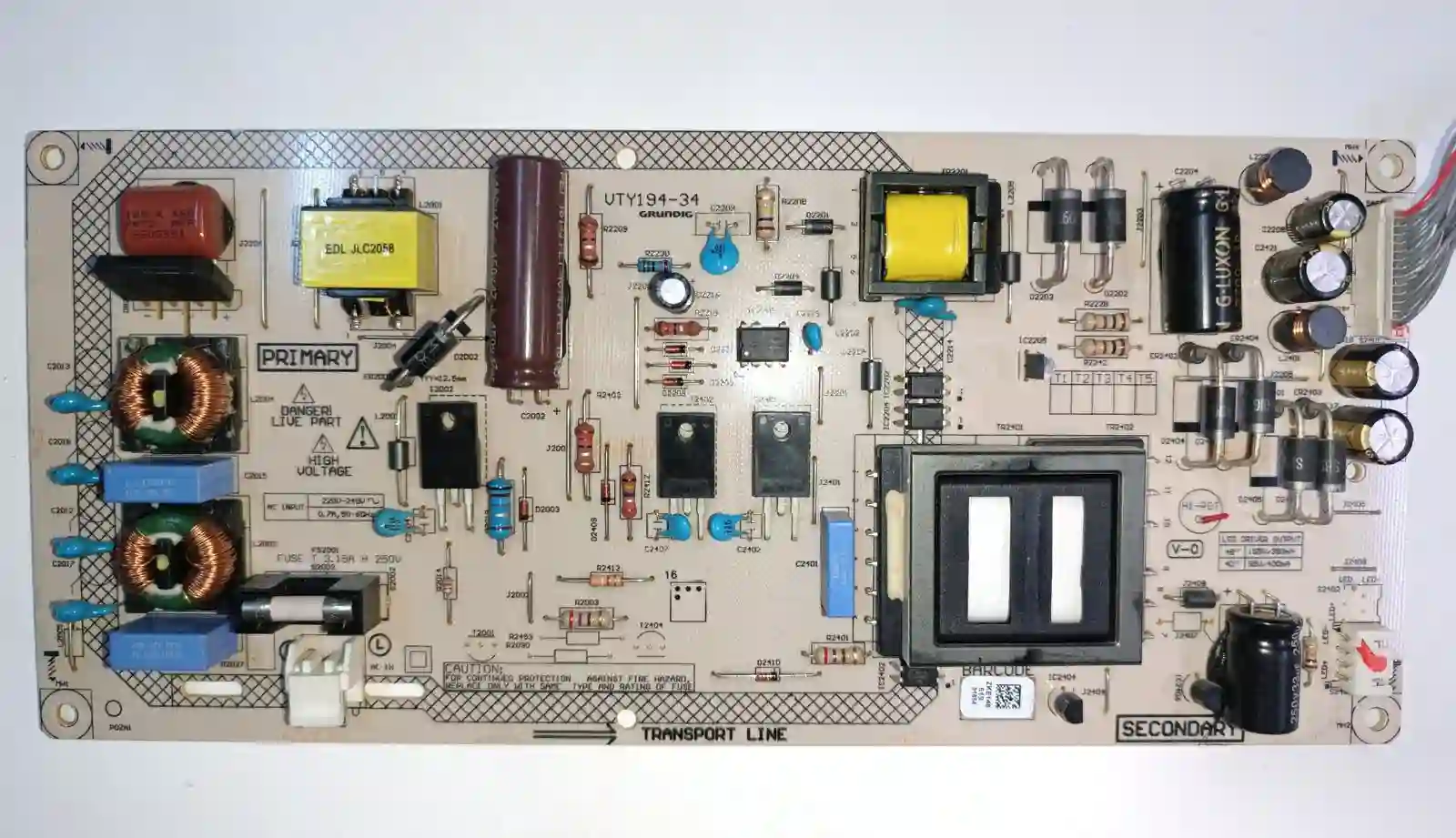 VTY194-34 ARCELIK-BEKO-GRUNDIG POWERBOARD