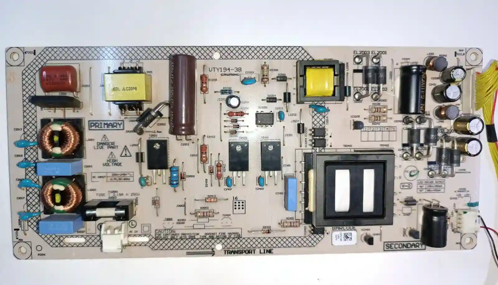 VTY194-38 ARCELIK-BEKO-GRUNDIG POWERBOARD