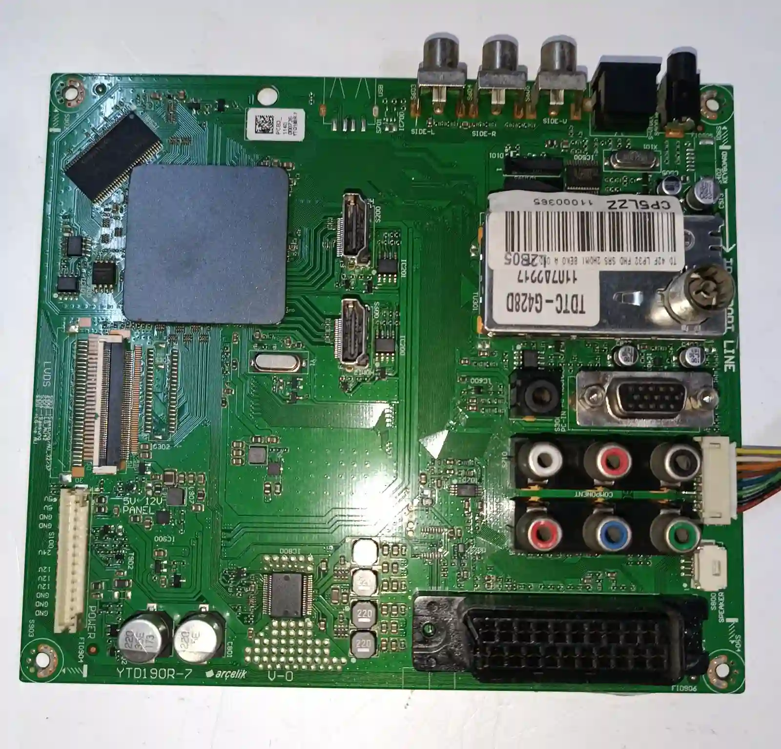 YTD190R-7 ARCELIK-BEKO-GRUNDIG ANAKART