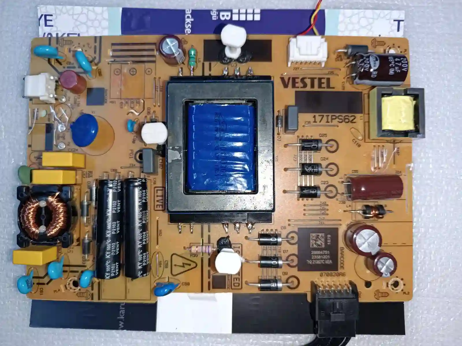 17IPS62 070820R6 VESTEL-SEG POWERBOARD