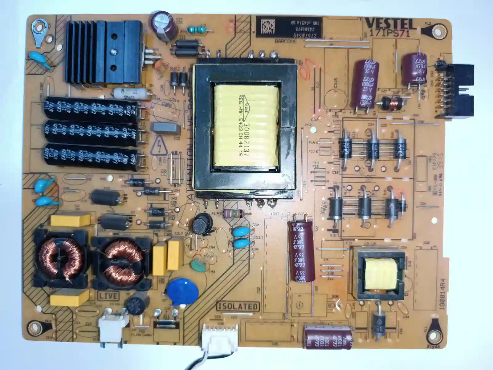 17IPS71 190814R4 VESTEL/HI-LEVEL "40-43" POWERBOARD