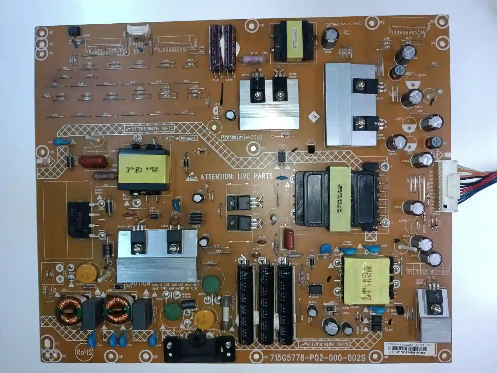 715G5778-P02/P01-000-002S , P03-W21-002M PHILIPS POWERBOARD