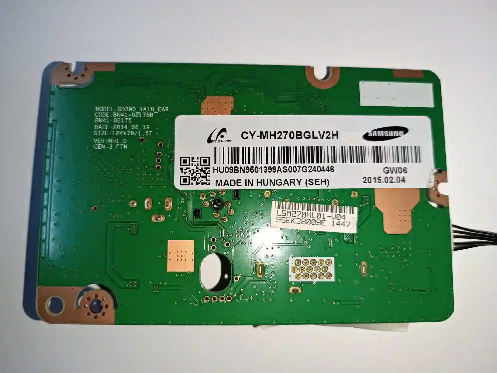 BN41-02175B SAMSUNG MONITOR BOARD