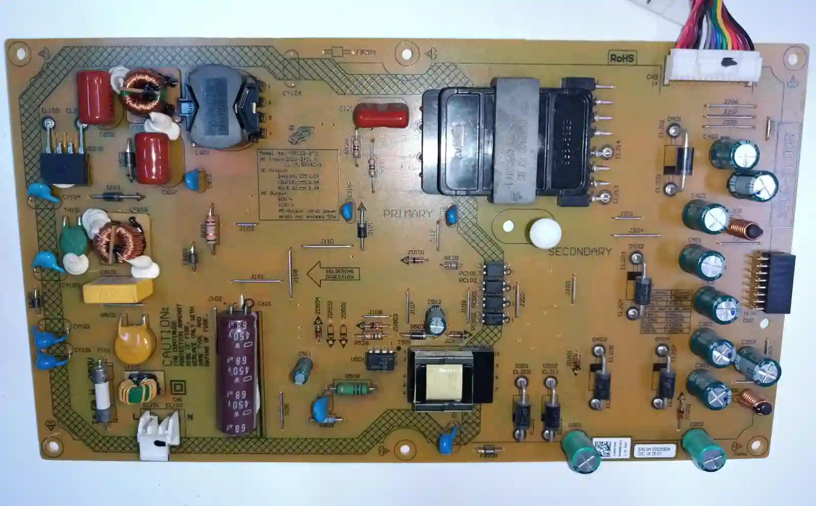 FSP123-3F01 , ZNL193-07 ARCELIK-BEKO POWERBOARD VE LED DRIVER BOARD