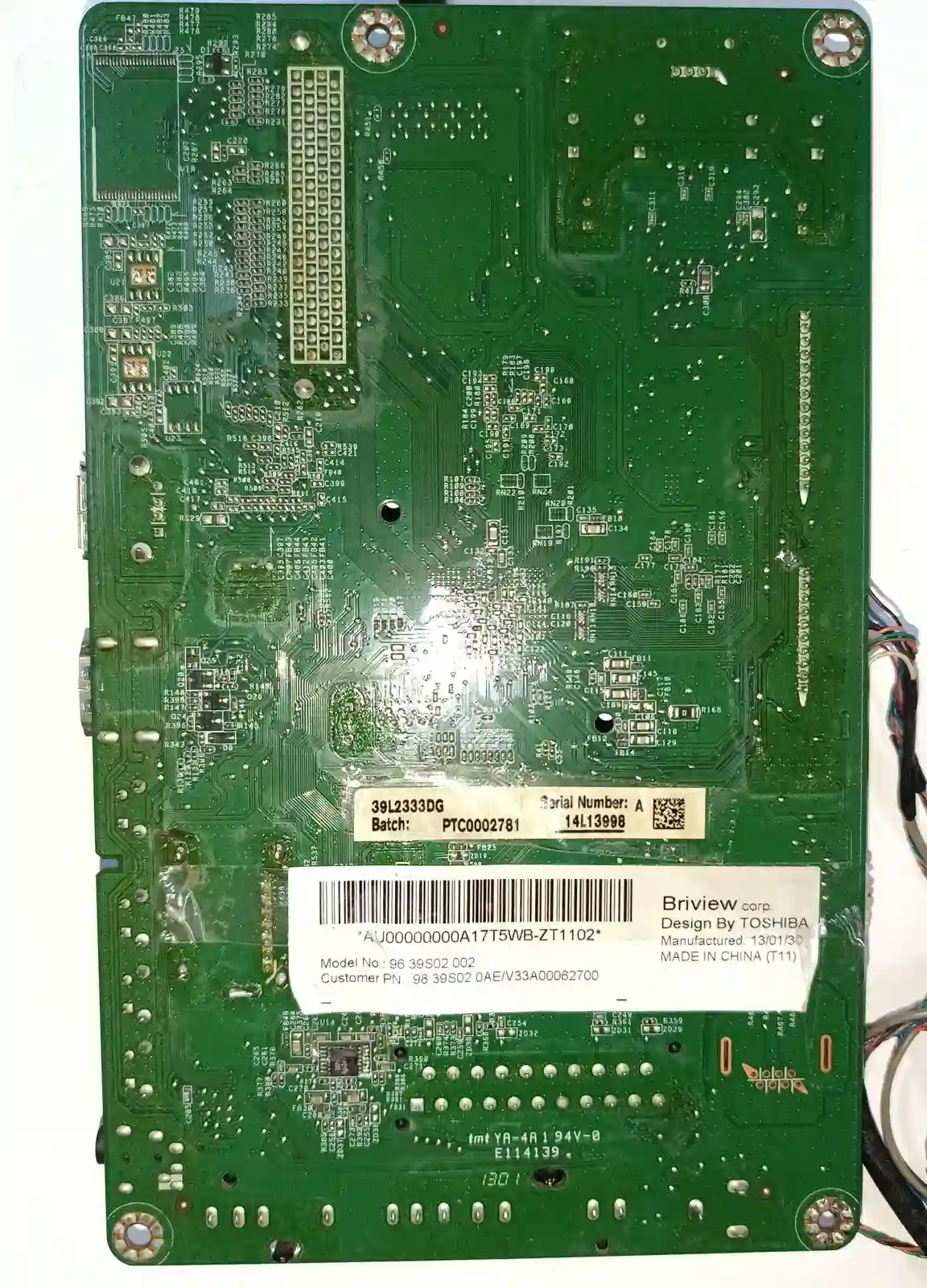 39L2333D TOSHIBA ANAKART