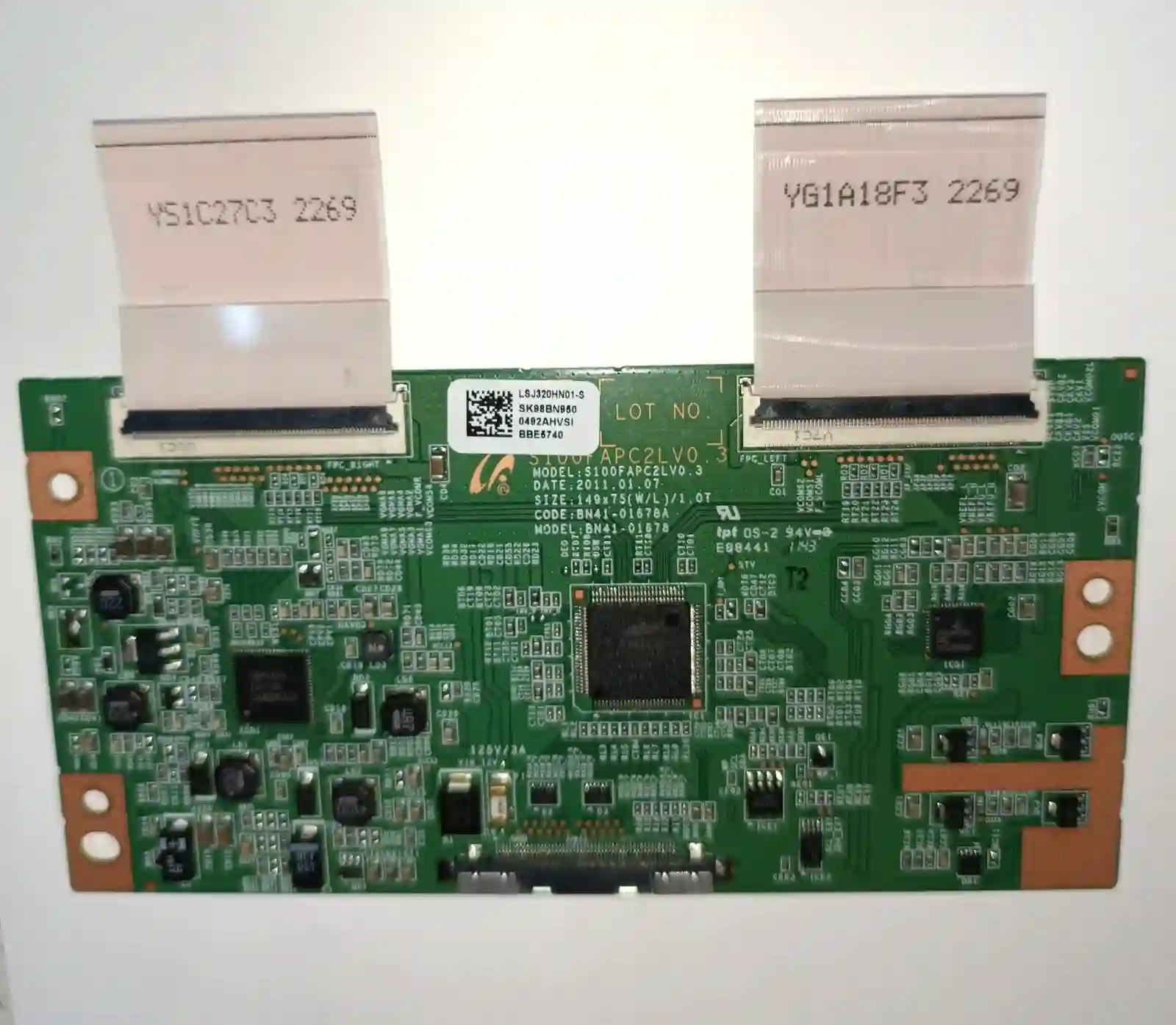 S100FAPC2LV0.3 , BN41-01678A SAMSUNG T-CON