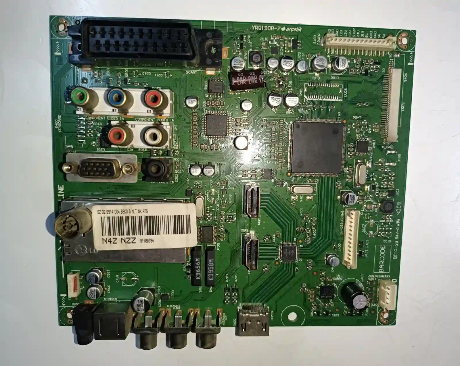 YRQ190R-7 ARCELIK-BEKO ANAKART