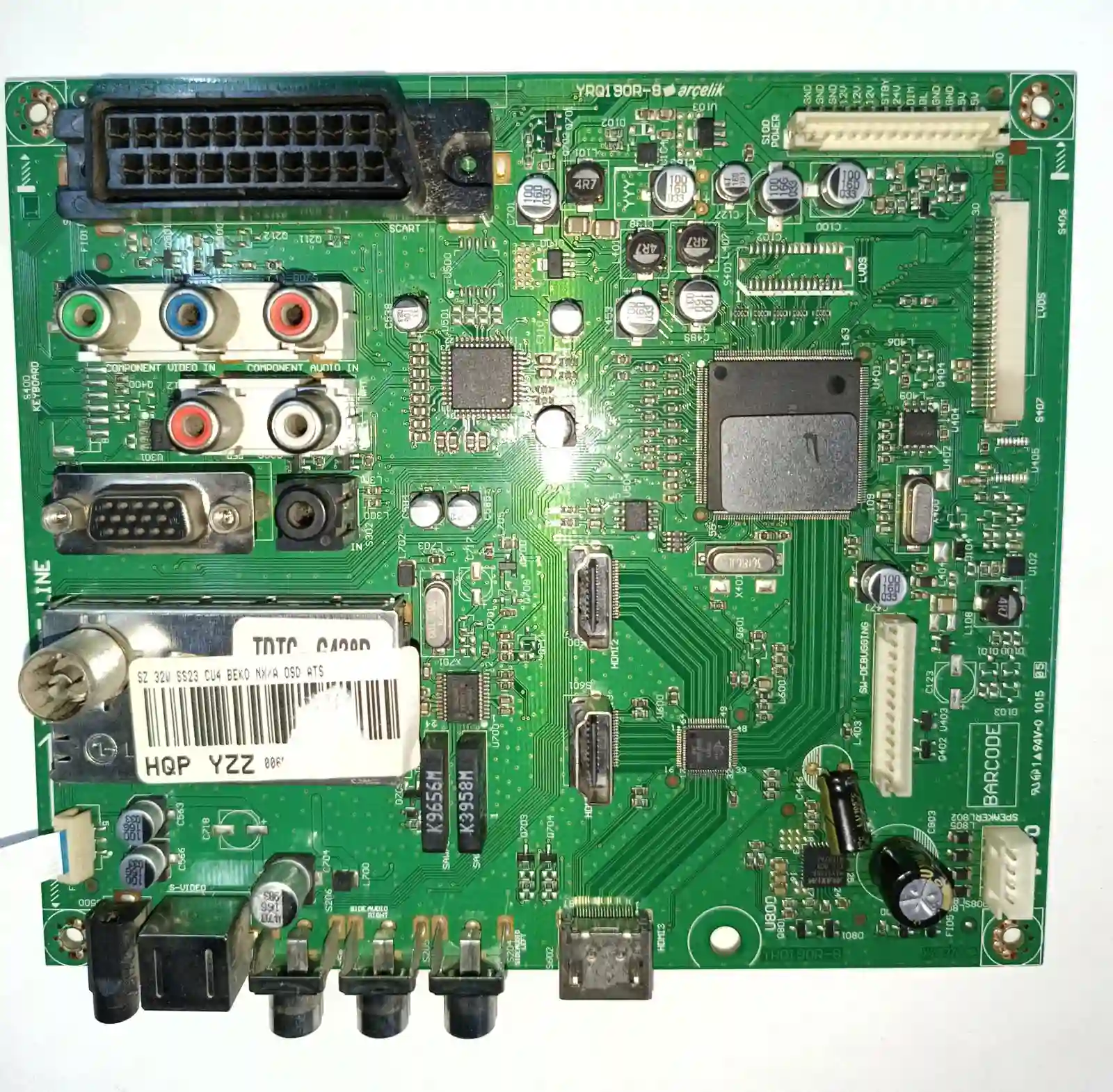 YRQ190R-8 ARCELIK-BEKO-GRUNDIG ANAKART