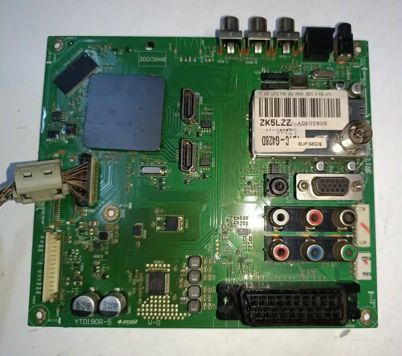 YTD190R-2/5 ARCELIK-BEKO ANAKART