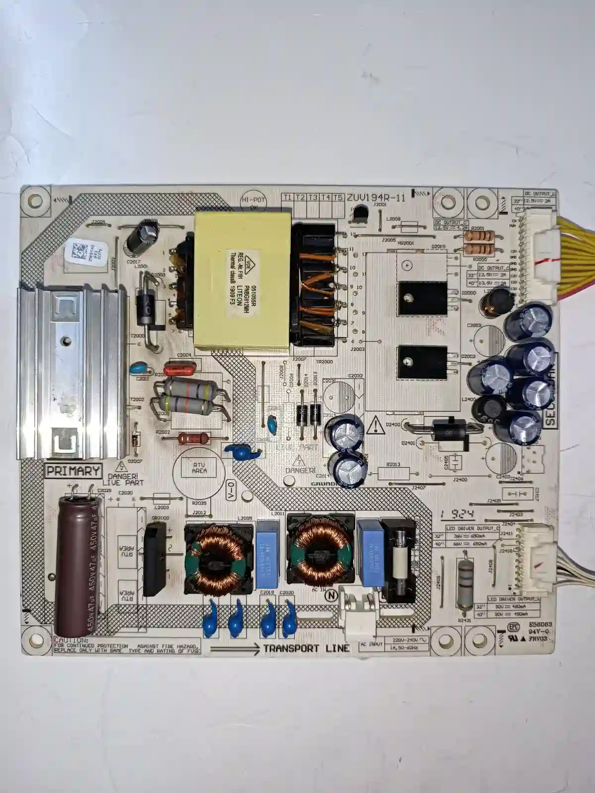 ZUV194R-11 ARCELIK-BEKO POWERBOARD