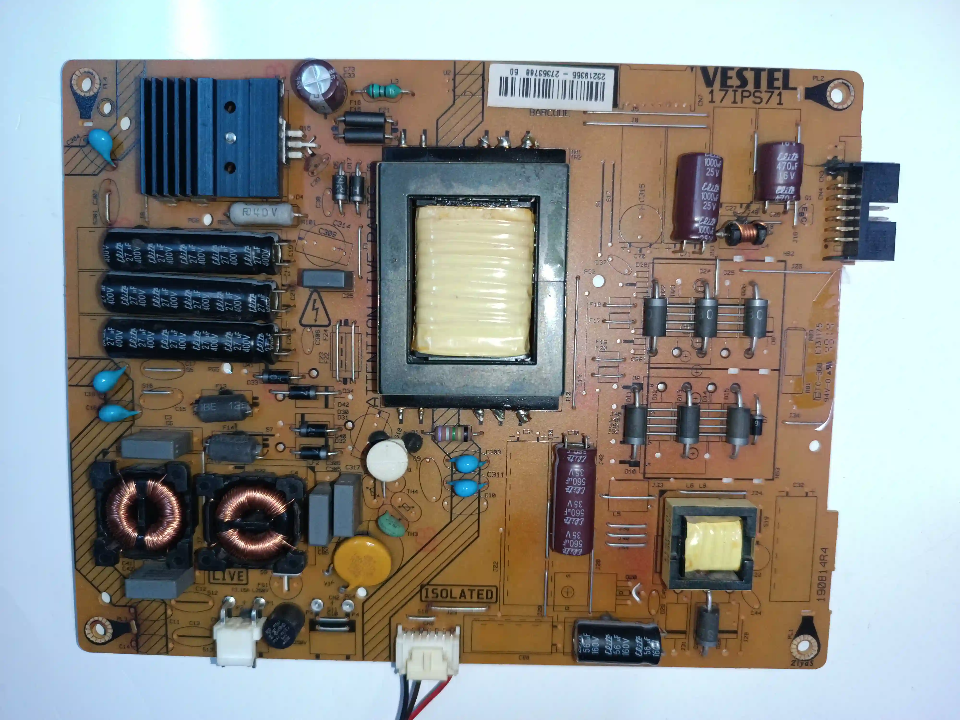 17IPS71 190814R4 VESTEL 42 POWERBOARD
