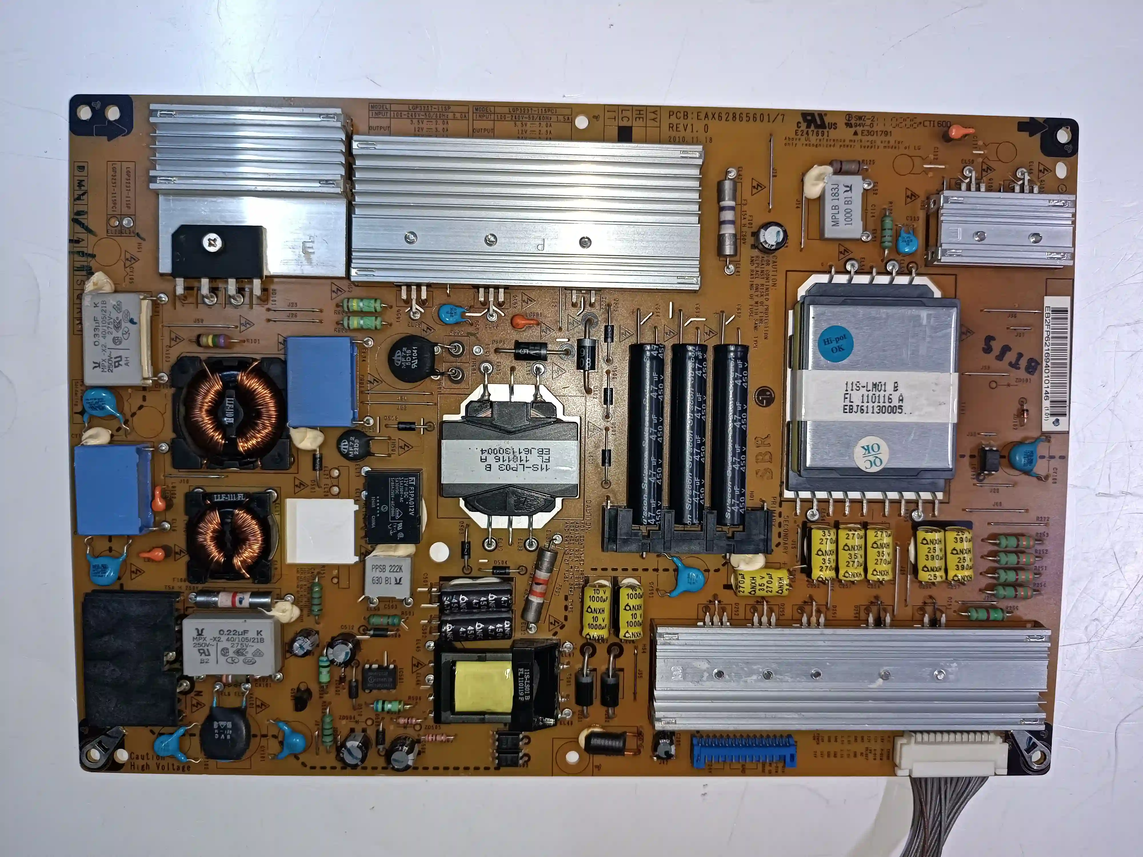 EAX62865601/7 LG POWERBOARD
