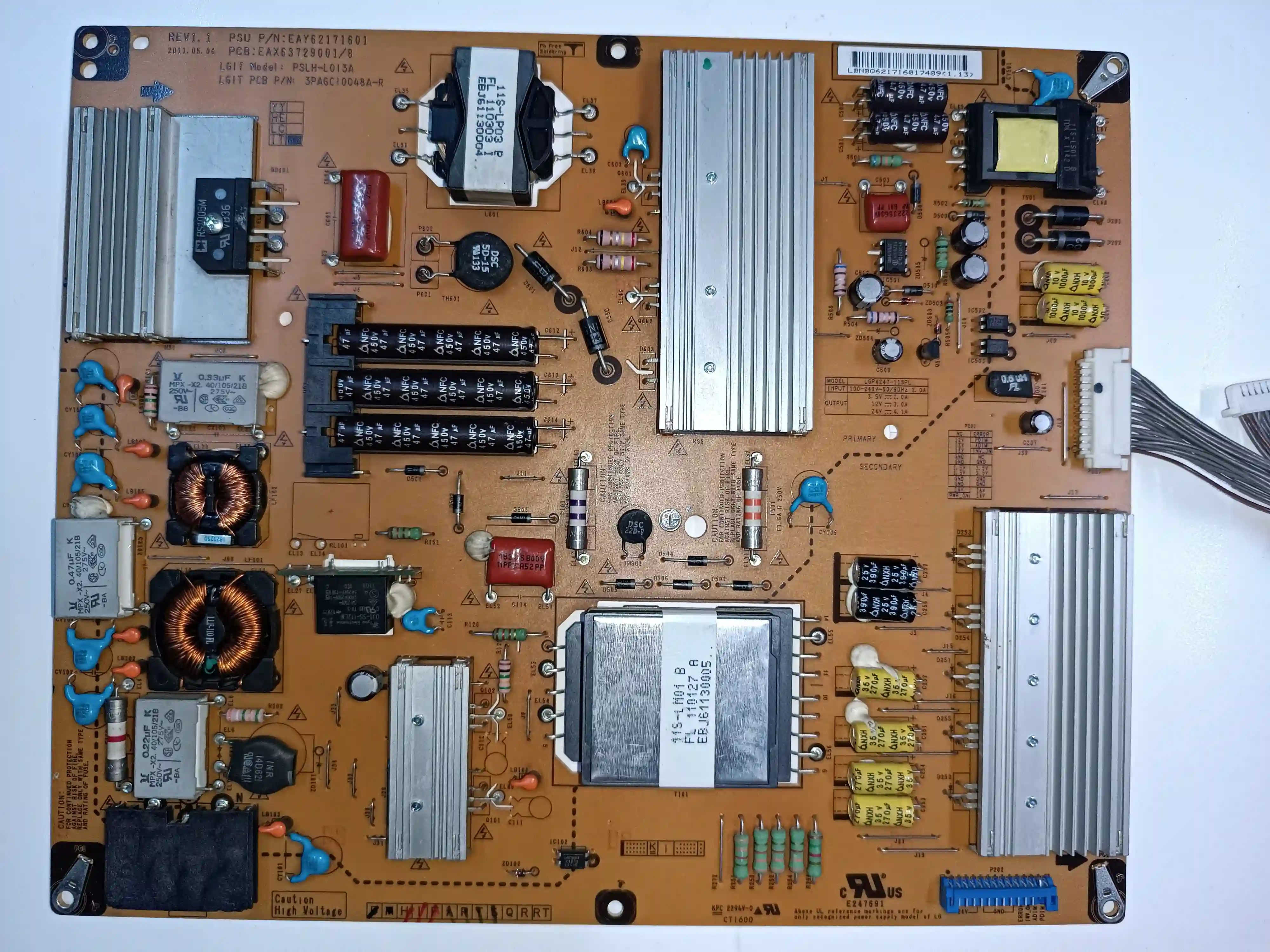 EAX63729001/7 , EAX63729001/8 LG POWERBOARD