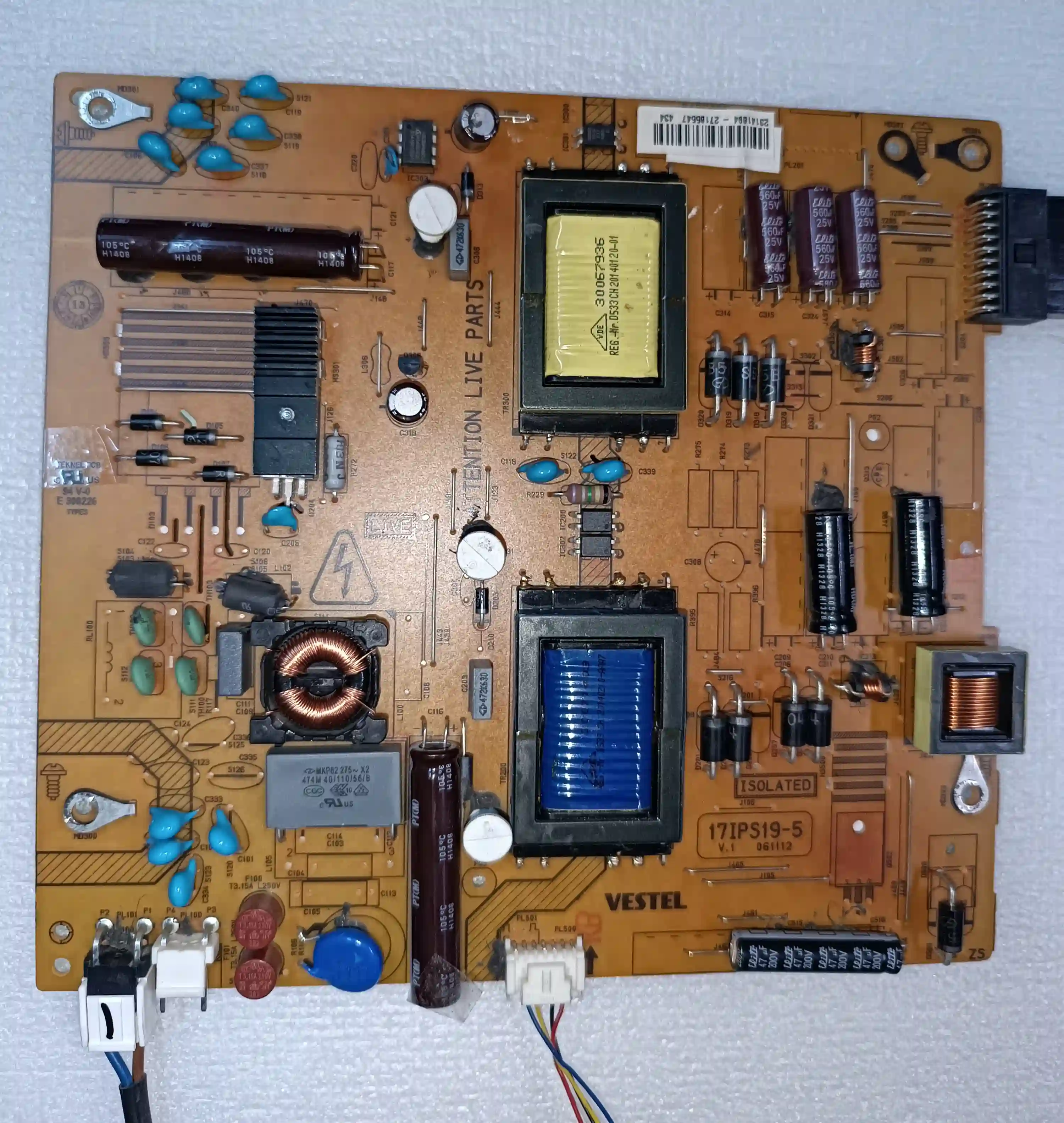 17IPS19-5 061112 VESTEL-SEG POWERBOARD