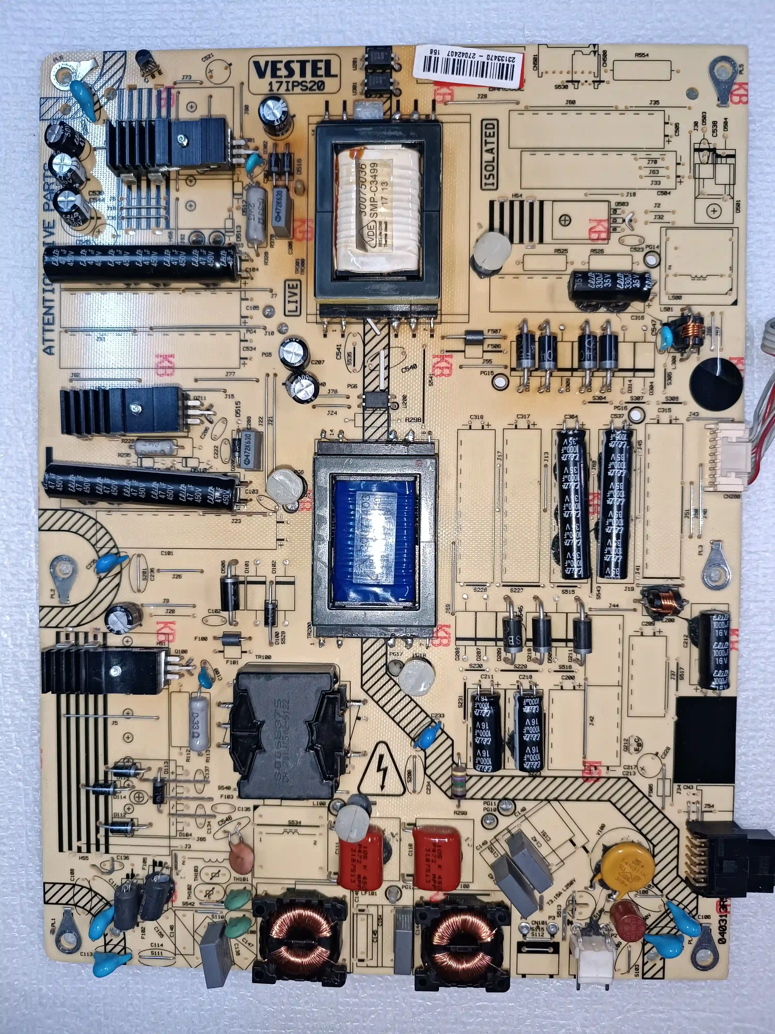 17IPS20 040313R5 / 060913R6 VESTEL-REGAL POWERBOARD