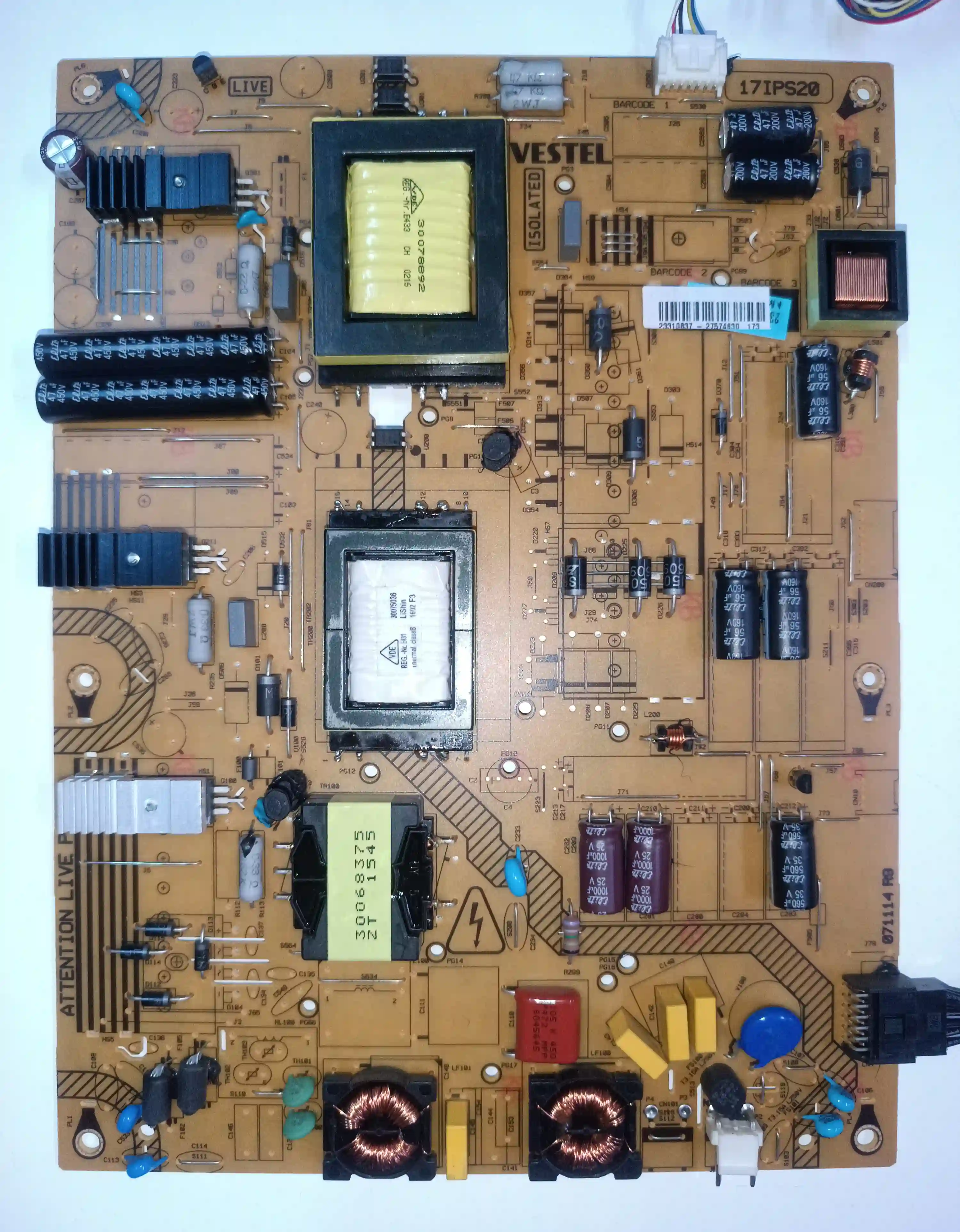 17IPS20 071114R9 VESTEL POWERBOARD