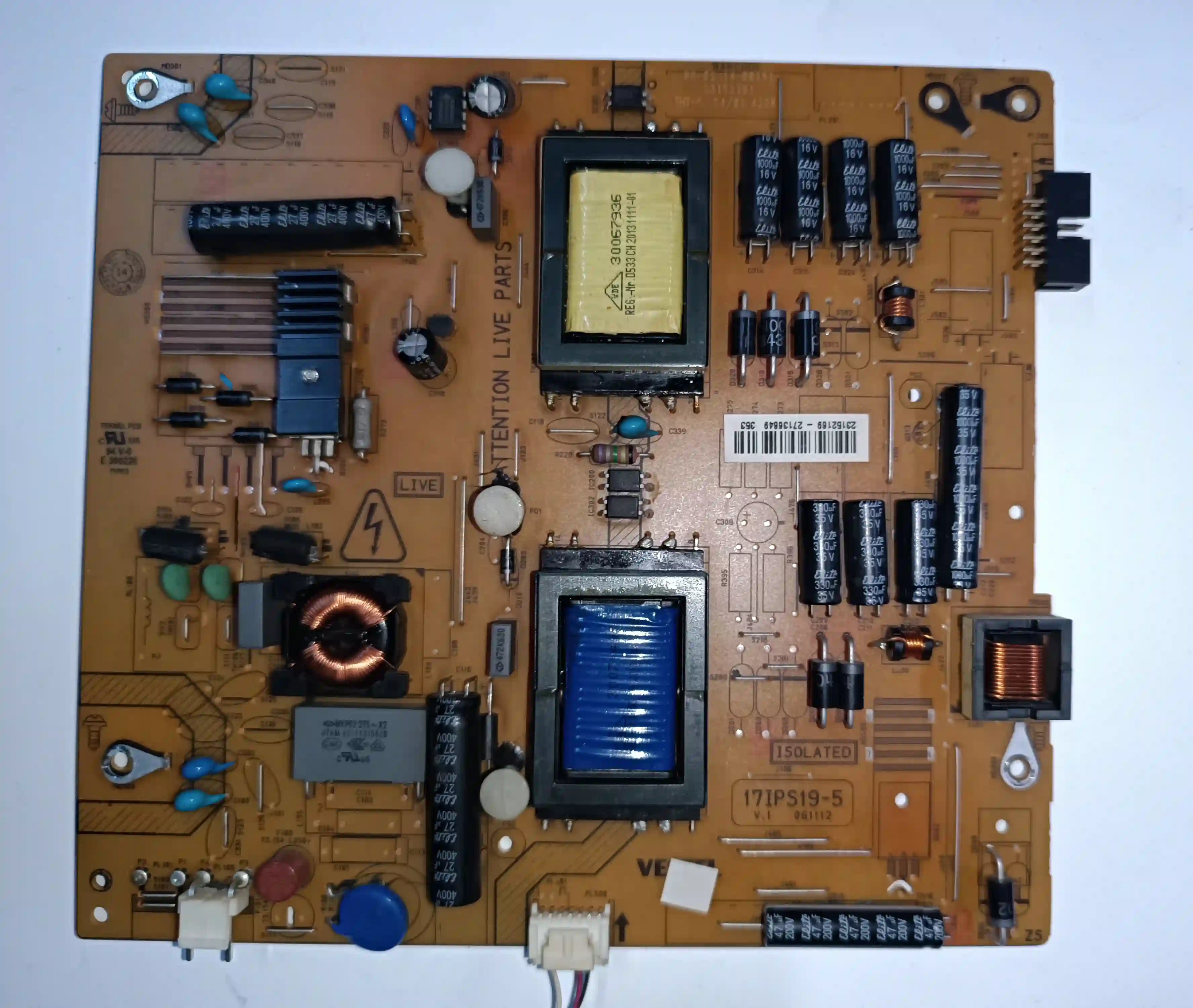 17IPS19-5 061112 VESTEL 40" POWERBOARD