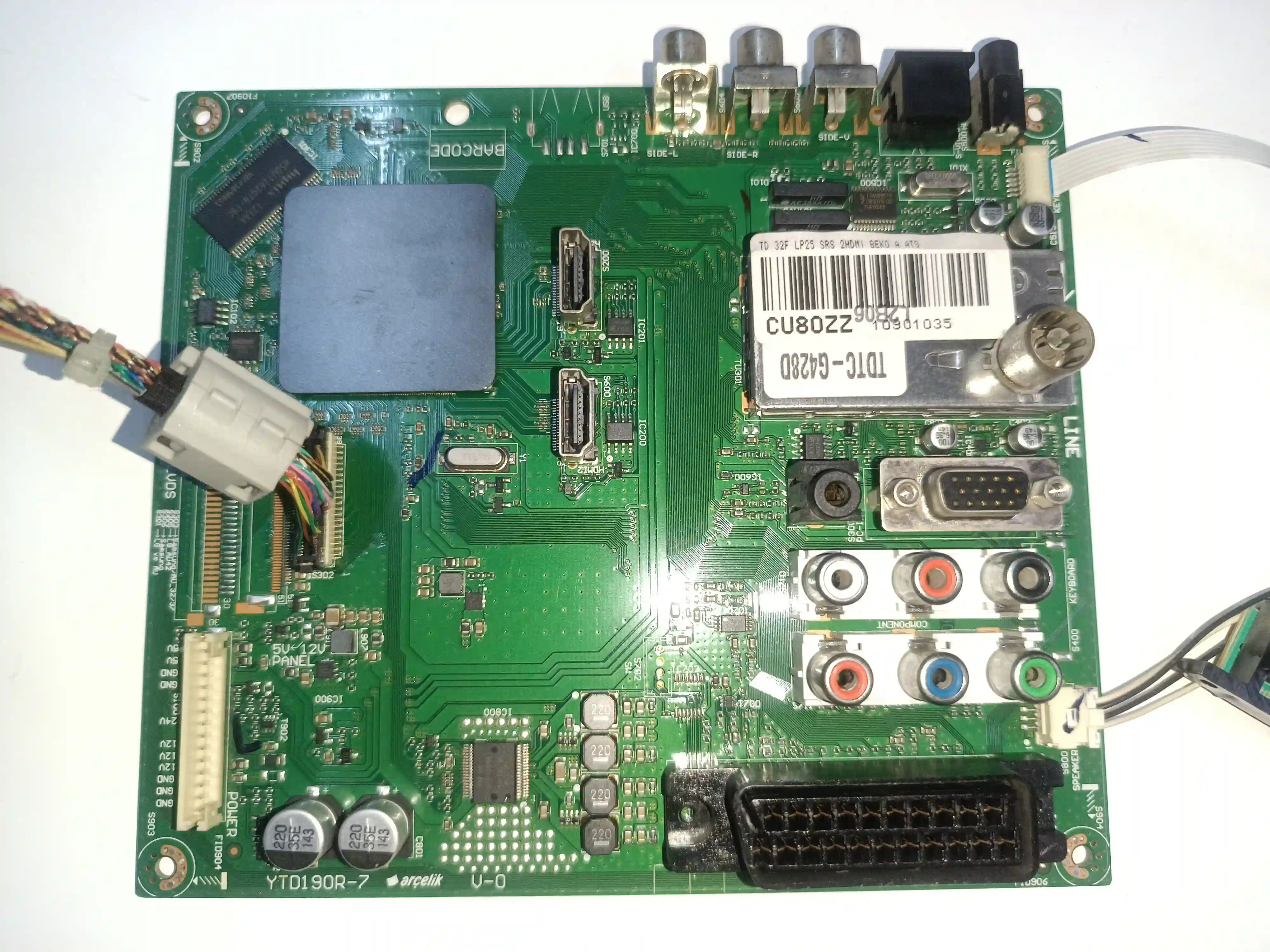 YTD190R-7 ARCELIK-BEKO-GRUNDIG ANAKART